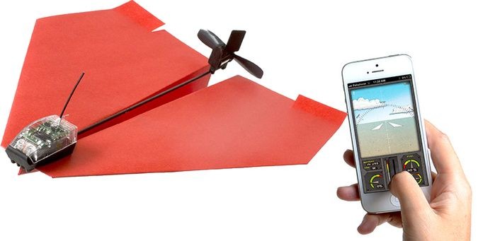 Fjernstyret papirflyver PowerUp 4.0