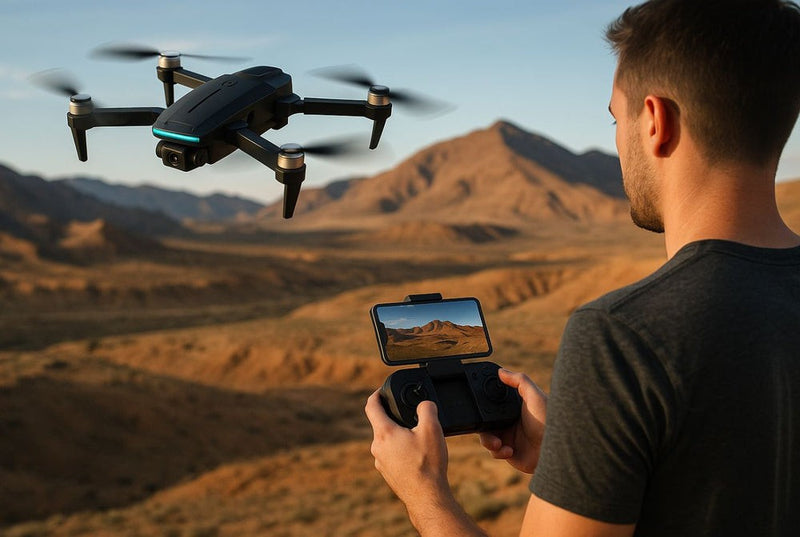 Dobbelt kamera-drone - Denver DCW-3520 med FPV