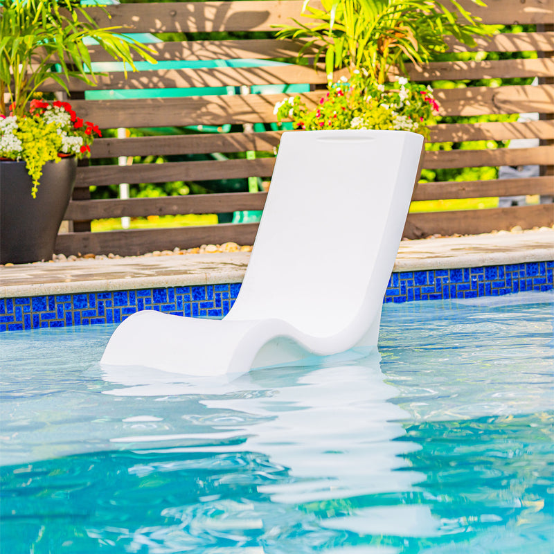 Step2 Vero Tall Høj Pool Stol Hvid