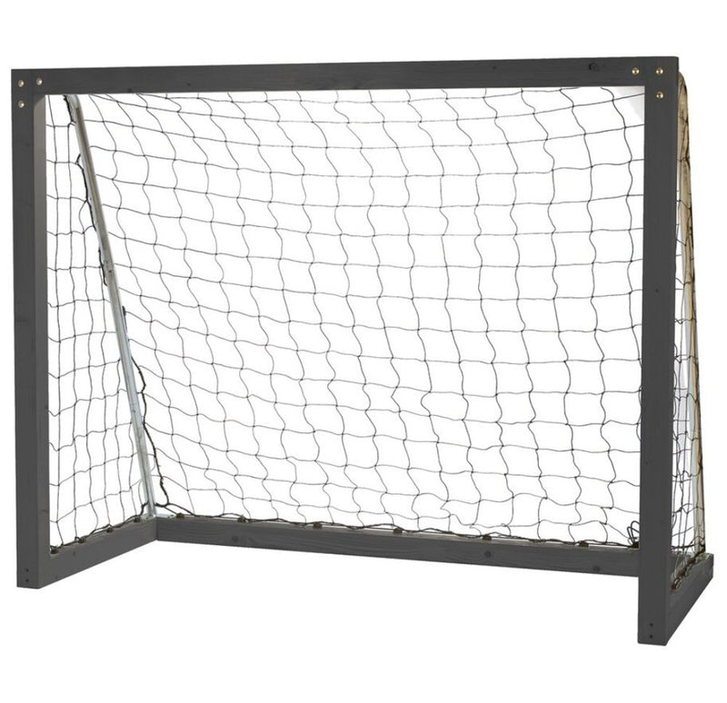 Homegoal Plus - Sort fodboldmål 175 x 140 cm