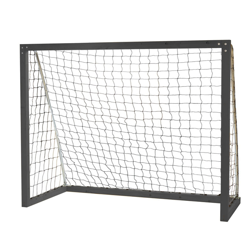 Homegoal Plus - Sort fodboldmål 200 x 160 cm