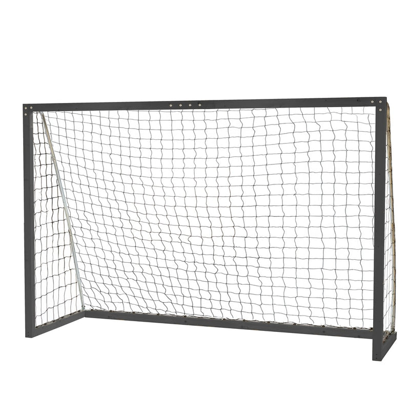Homegoal Plus - Sort fodboldmål 300 x 200 cm