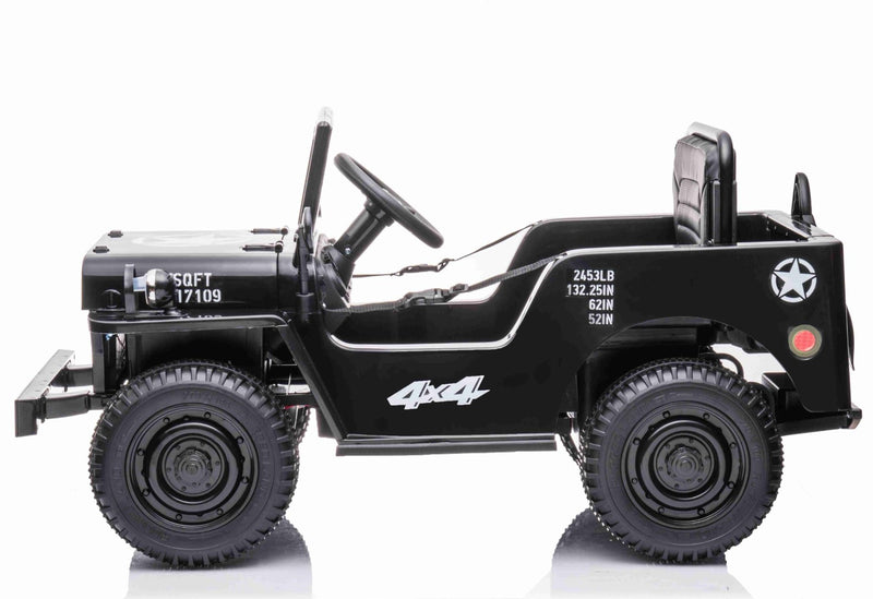 Army Classic Adventure m/4x12V Motor - Grøn