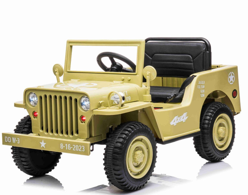 Army Classic Adventure m/4x12V Motor - Sand