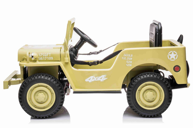 Army Classic Adventure m/4x12V Motor - Sand