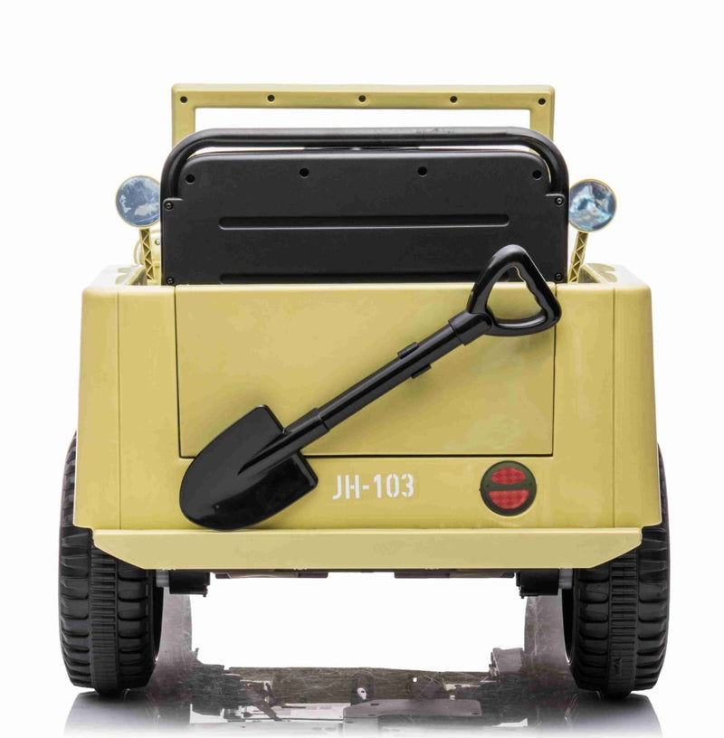 Army Classic Adventure m/4x12V Motor - Sand