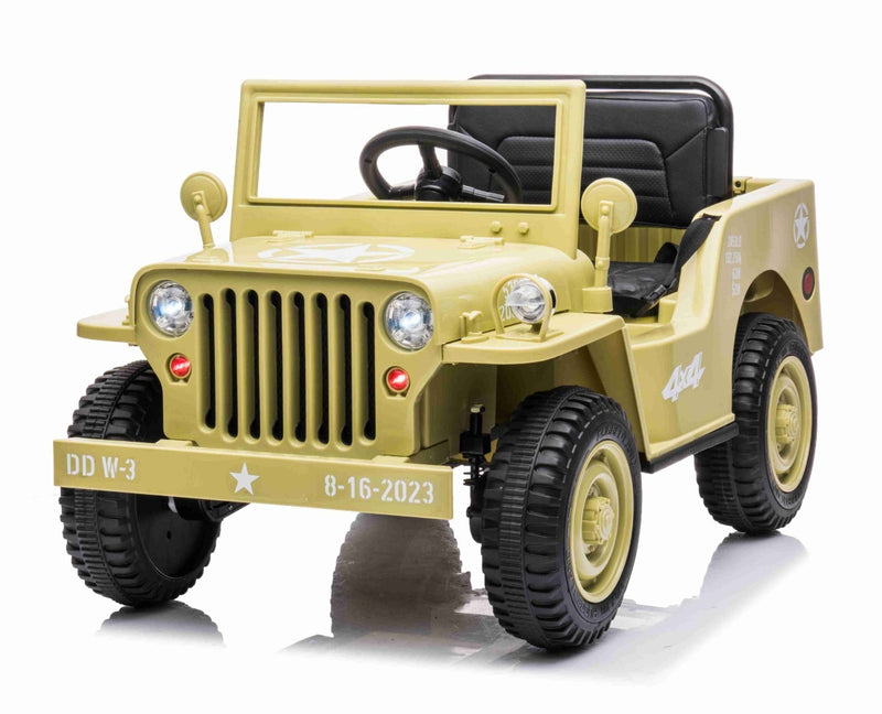 Army Classic Adventure m/4x12V Motor - Sand