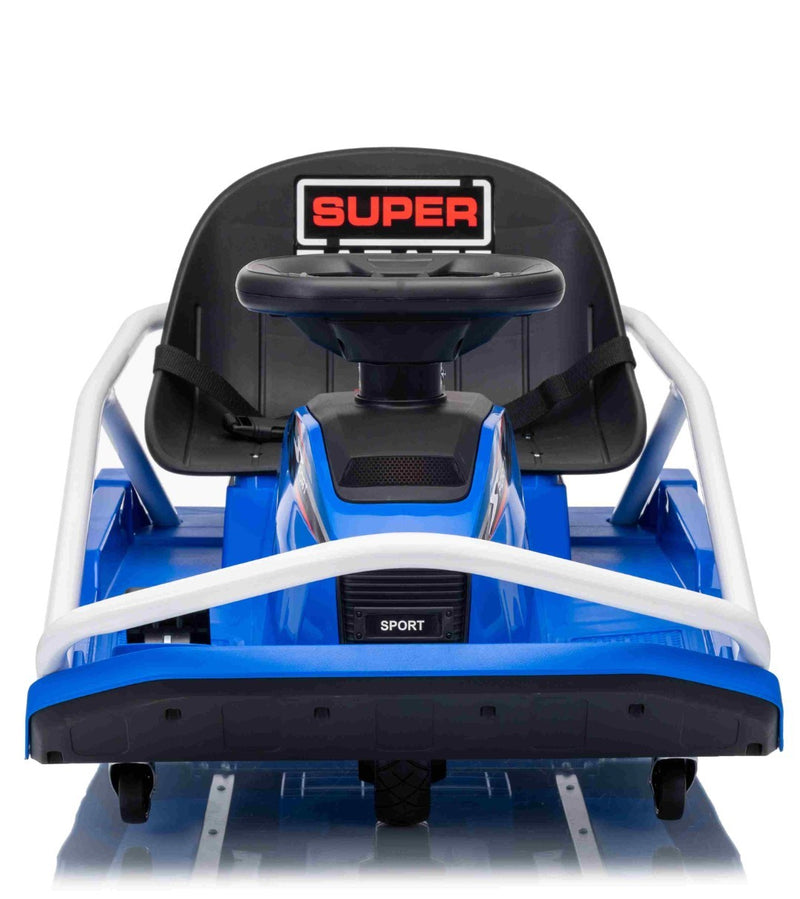 EL Super Garage Drift Car 22,2V til børn – Blå