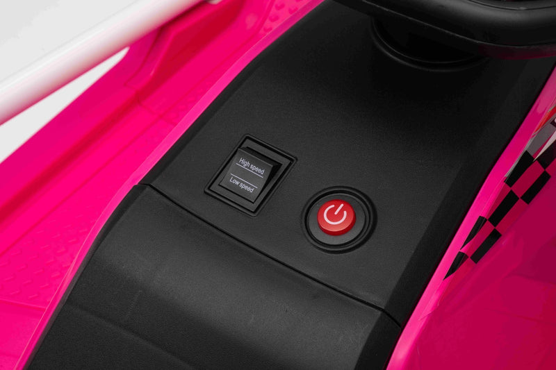 EL Super Garage Drift Car 22,2V til børn – Pink