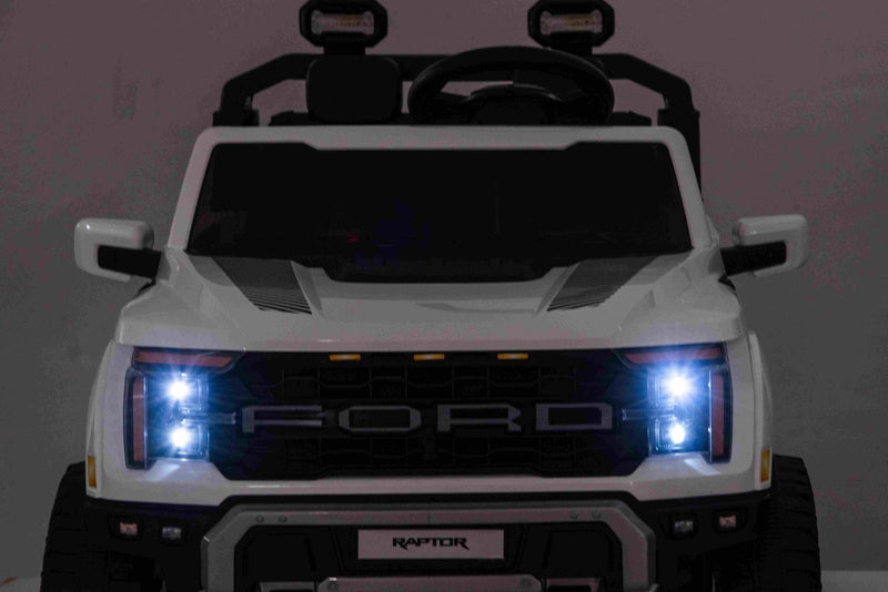 Ford Ranger Raptor Elbil til børn 21,6V – Hvid