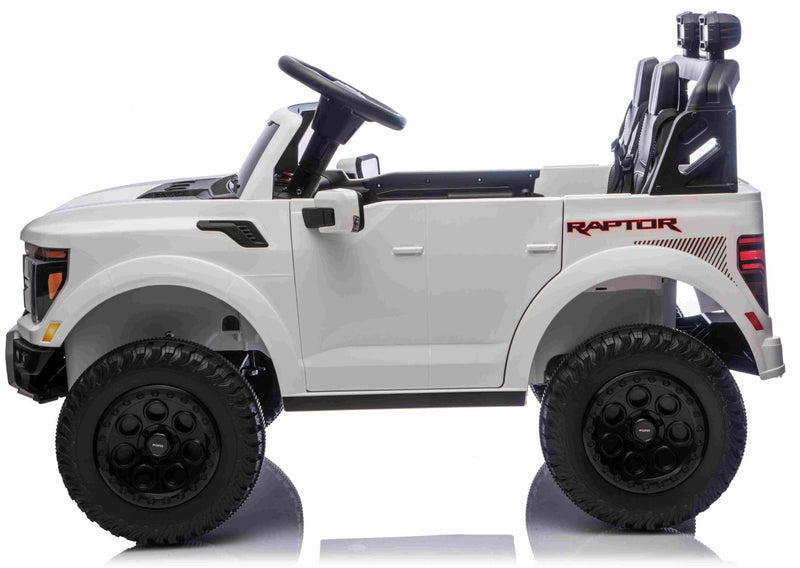 Ford Ranger Raptor Elbil til børn 21,6V – Hvid