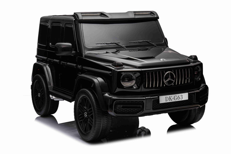 Mercedes-Benz AMG G63 XXL Elbil til 2 børn 21,6V – 4x200W motor og gummihjul