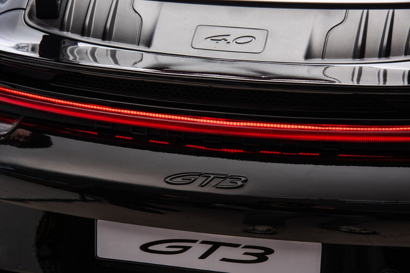 Porsche 911 GT3 Elbil til børn 21,6V – Sort – 4x200W motor