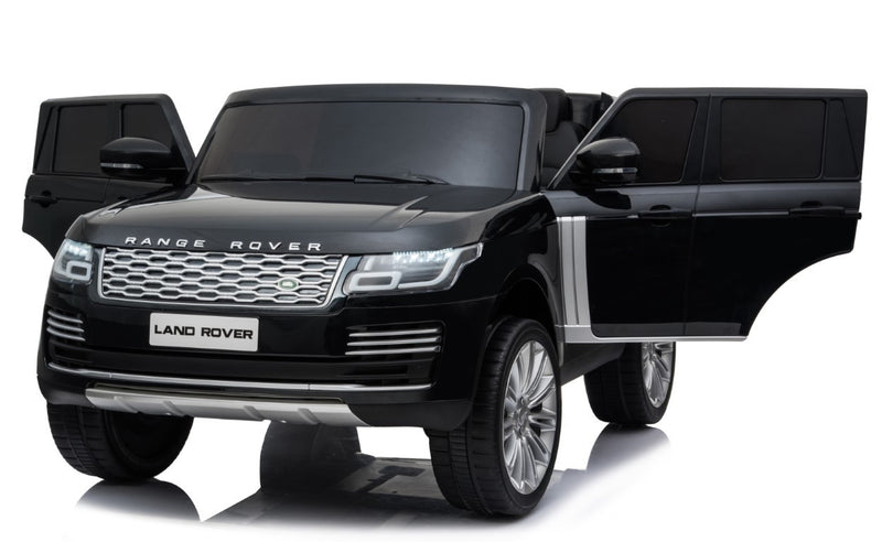 Range Rover Sport XL Elbil til børn m/Lithium + Gummihjul + Lædersæde