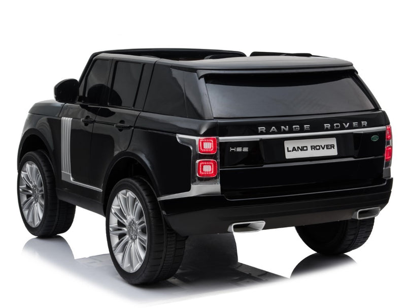 Range Rover Sport XL Elbil til børn m/Lithium + Gummihjul + Lædersæde