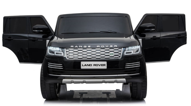 Range Rover Sport XL Elbil til børn m/Lithium + Gummihjul + Lædersæde