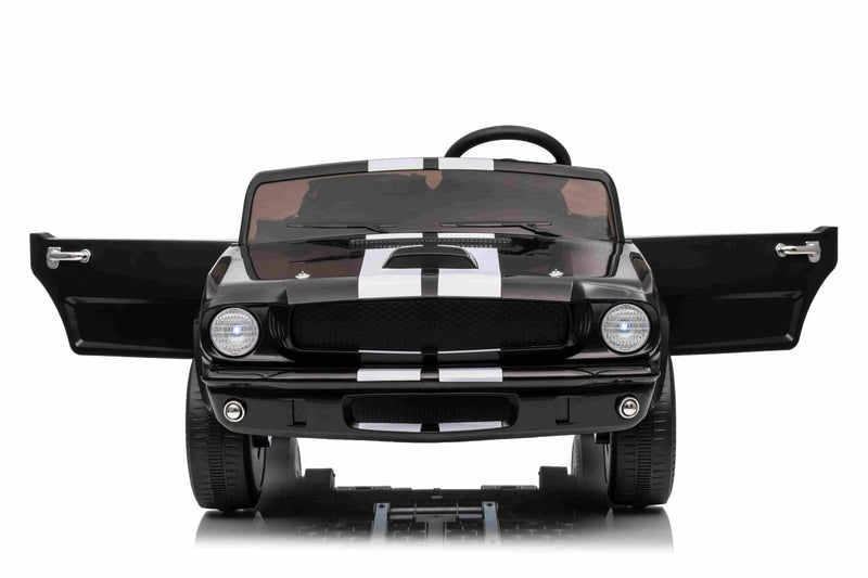 Ford Mustang Shelby GT350 Elbil Til børn 21,6V m/Lædersæde, Gummihjul