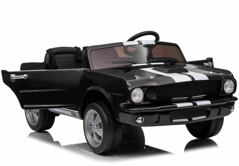 Ford Mustang Shelby GT350 Elbil Til børn 21,6V m/Lædersæde, Gummihjul