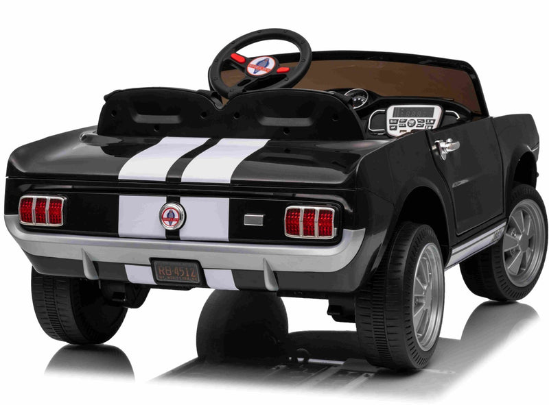 Ford Mustang Shelby GT350 Elbil Til børn 21,6V m/Lædersæde, Gummihjul