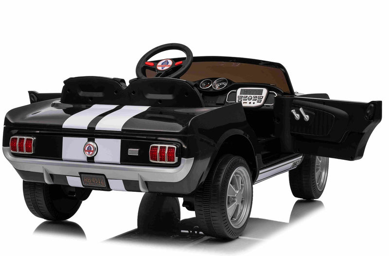 Ford Mustang Shelby GT350 Elbil Til børn 21,6V m/Lædersæde, Gummihjul