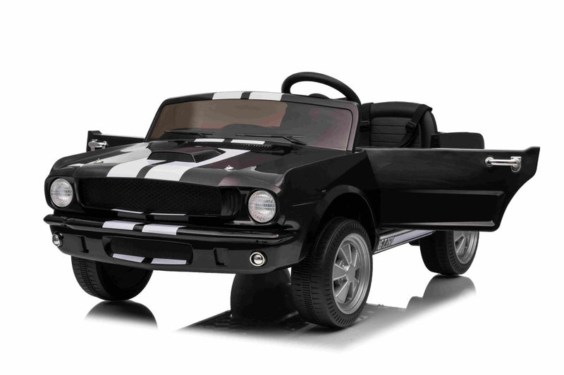 Ford Mustang Shelby GT350 Elbil Til børn 21,6V m/Lædersæde, Gummihjul