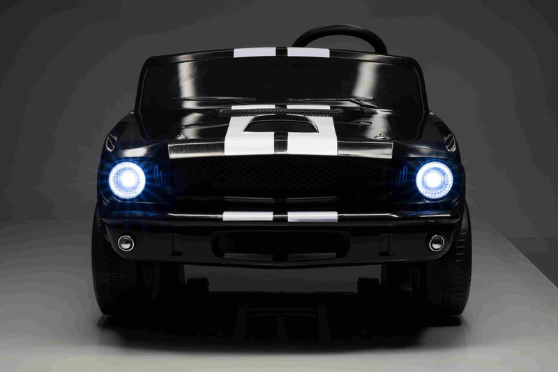 Ford Mustang Shelby GT350 Elbil Til børn 21,6V m/Lædersæde, Gummihjul