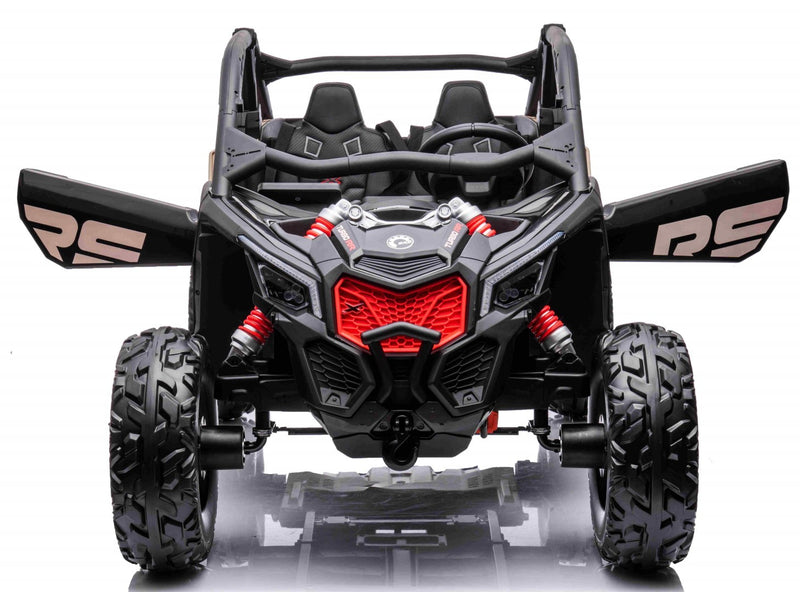 Can-Am Maverick UTV til 2 Børn m/Lithium + 4x24V Motorer + Gummihjul