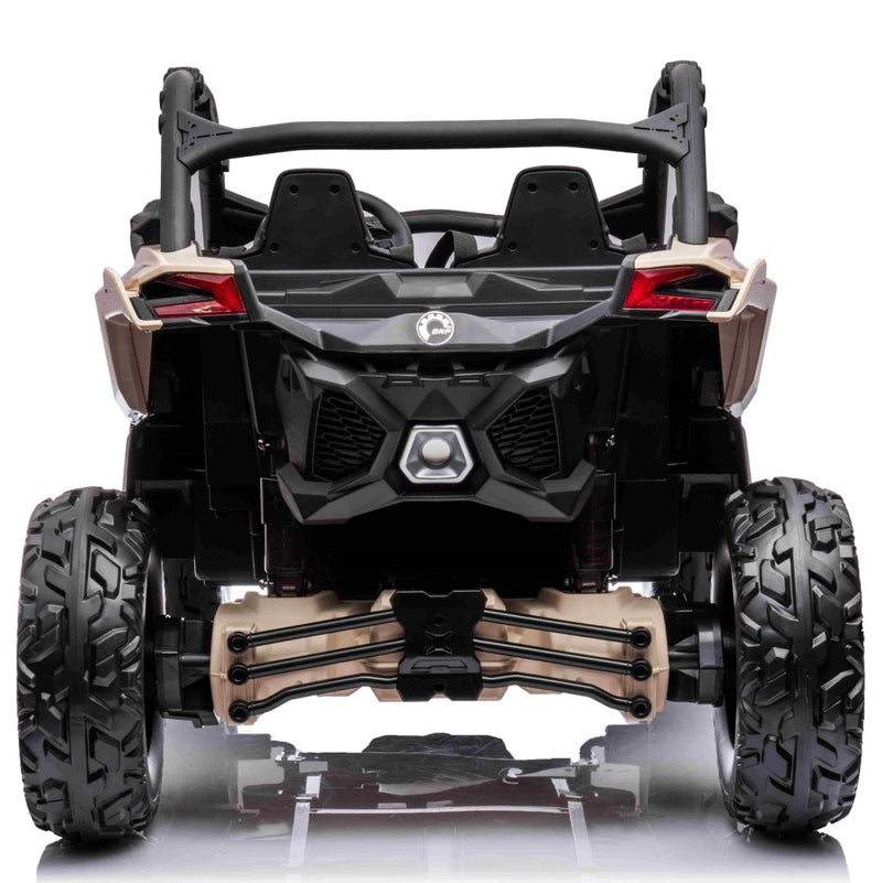 Can-Am Maverick UTV til 2 Børn m/Lithium + 4x24V Motorer + Gummihjul
