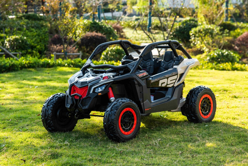 Can-Am Maverick UTV til 2 Børn m/Lithium + 4x24V Motorer + Gummihjul