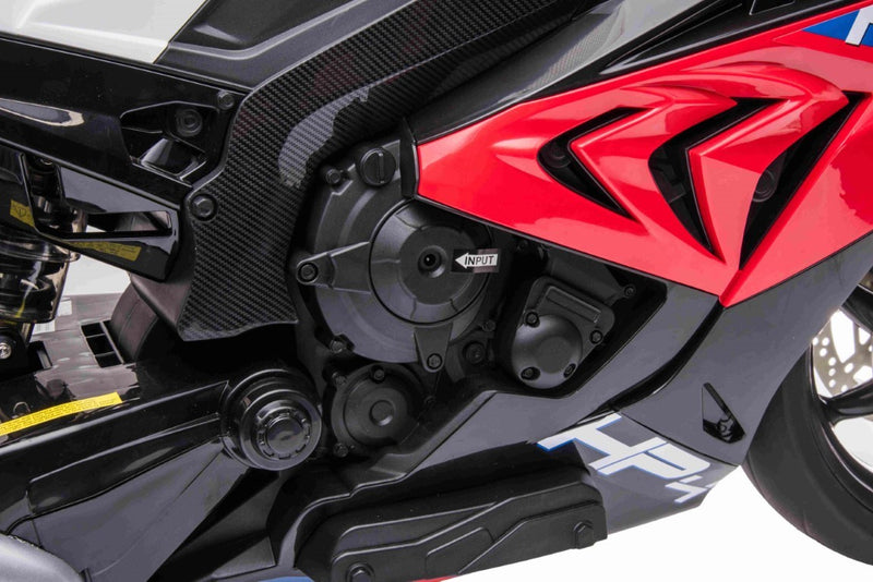 BMW HP4 EL Motorcykel XL til børn 12V Lithium, Rød