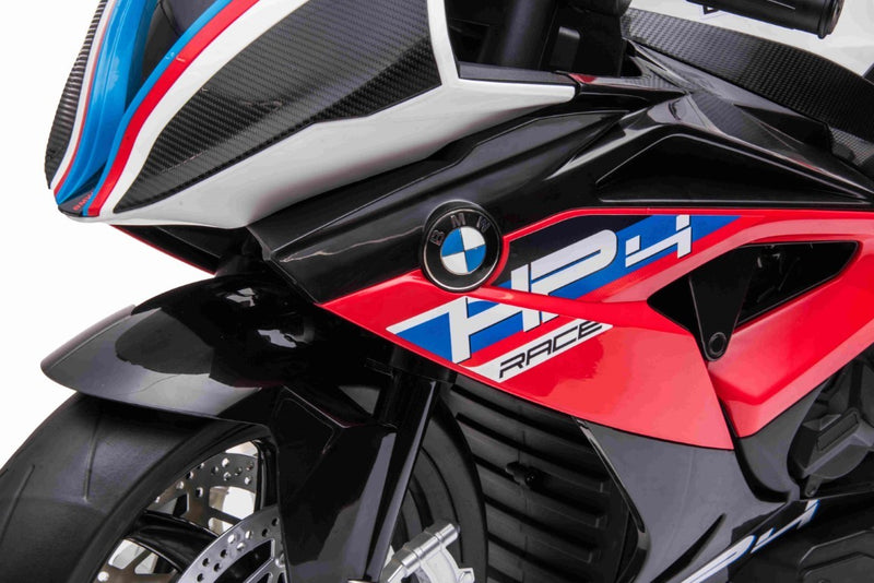 BMW HP4 EL Motorcykel XL til børn 12V Lithium, Rød