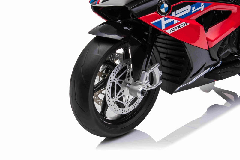 BMW HP4 EL Motorcykel XL til børn 12V Lithium, Rød