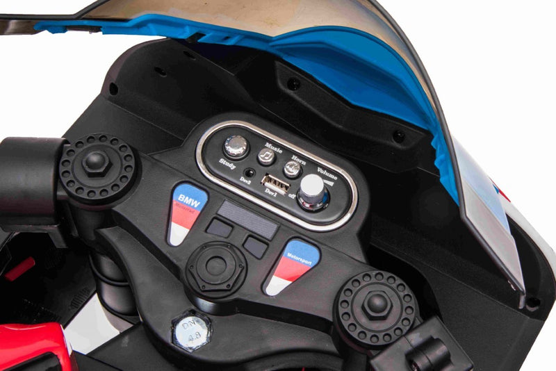 BMW HP4 EL Motorcykel XL til børn 12V Lithium, Rød