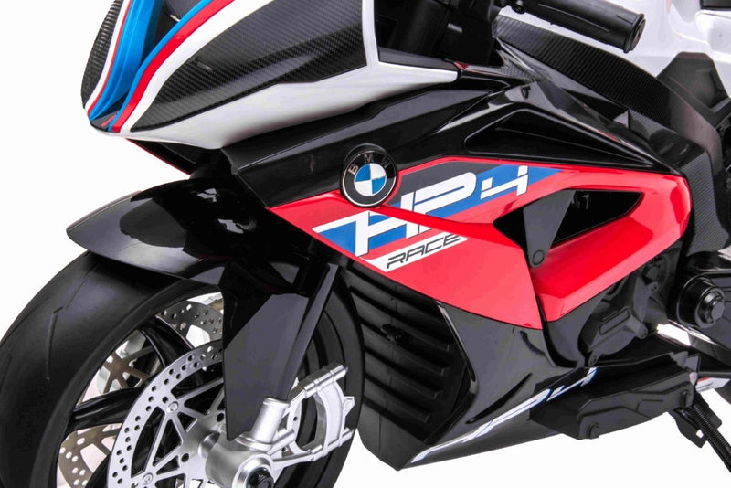 BMW HP4 EL Motorcykel XL til børn 12V Lithium, Rød