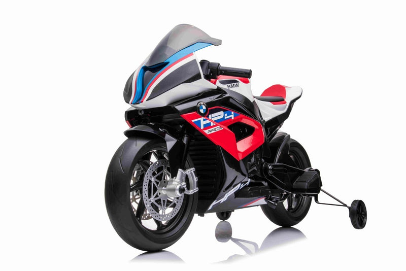 BMW HP4 EL Motorcykel XL til børn 12V Lithium, Rød