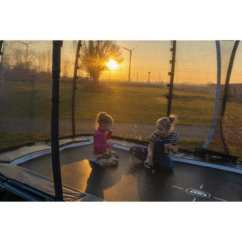 EXIT Allure Premium trampolin 244x427cm - sort