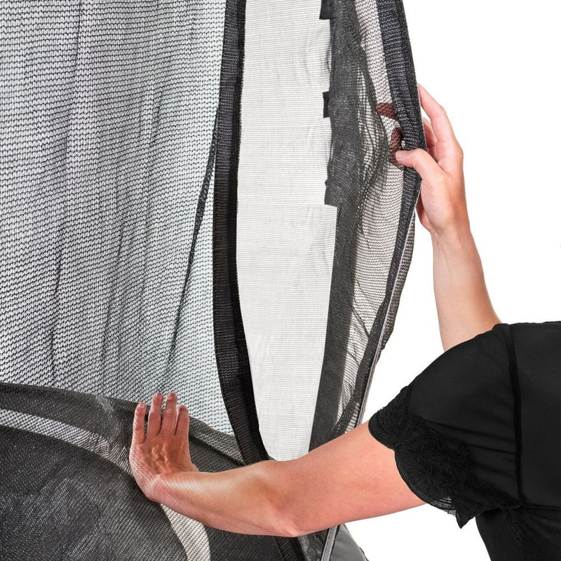 EXIT Allure Premium trampolin 244x427cm - sort