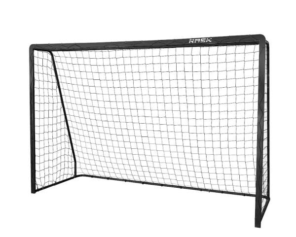 RASK Fodboldmål 300 x 200 cm sort stål med dobbelt overlægger