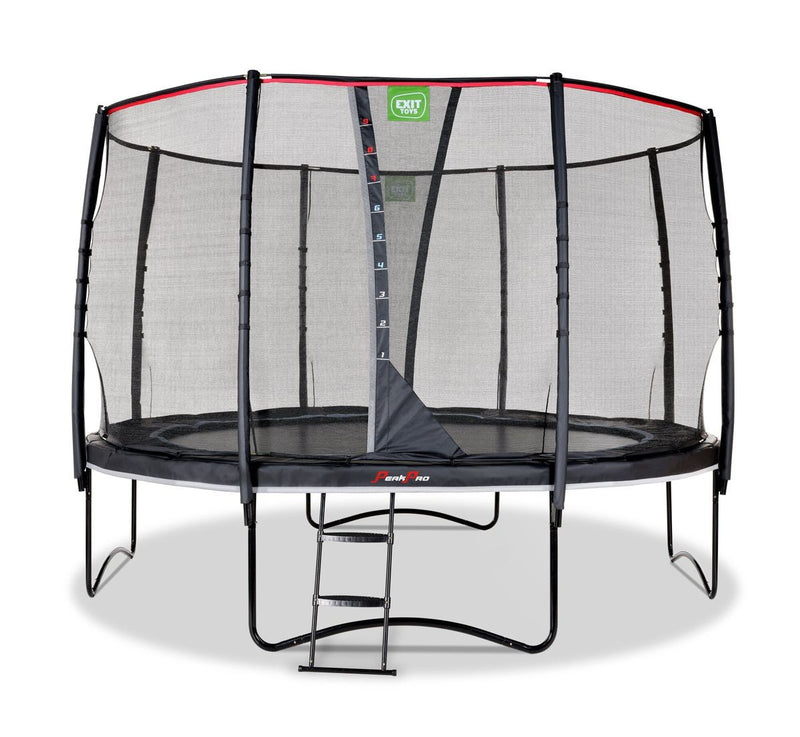 EXIT PeakPro trampolin ø366cm - sort