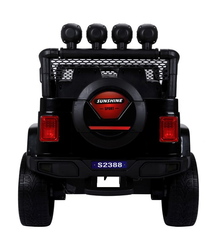 Sport SUV 4x4 12v med gummihjul og fjernbetjening