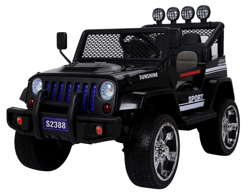 Sport SUV 4x4 12v med gummihjul og fjernbetjening