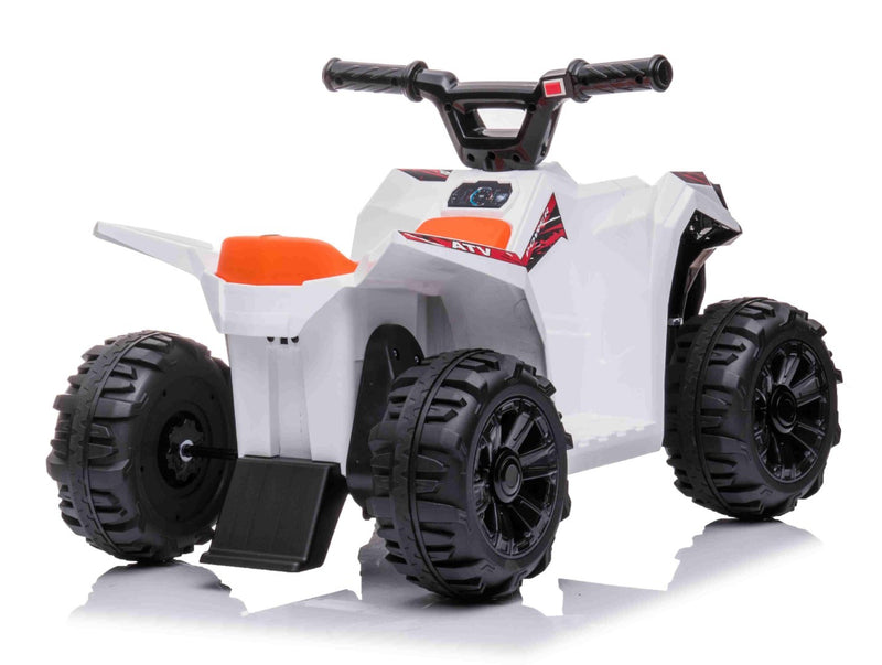 El børne ATV til børn 6V - Hvid