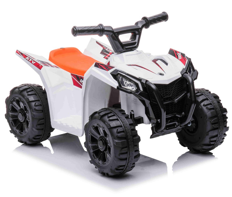 El børne ATV til børn 6V - Hvid