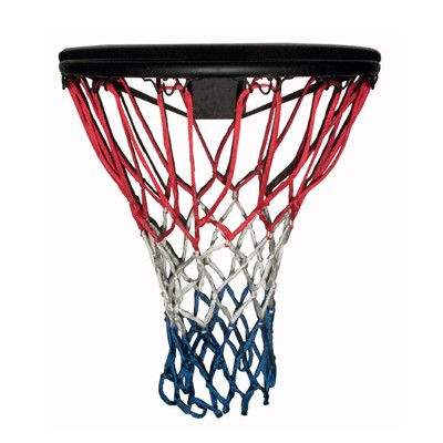 Basketkurv med net - grå