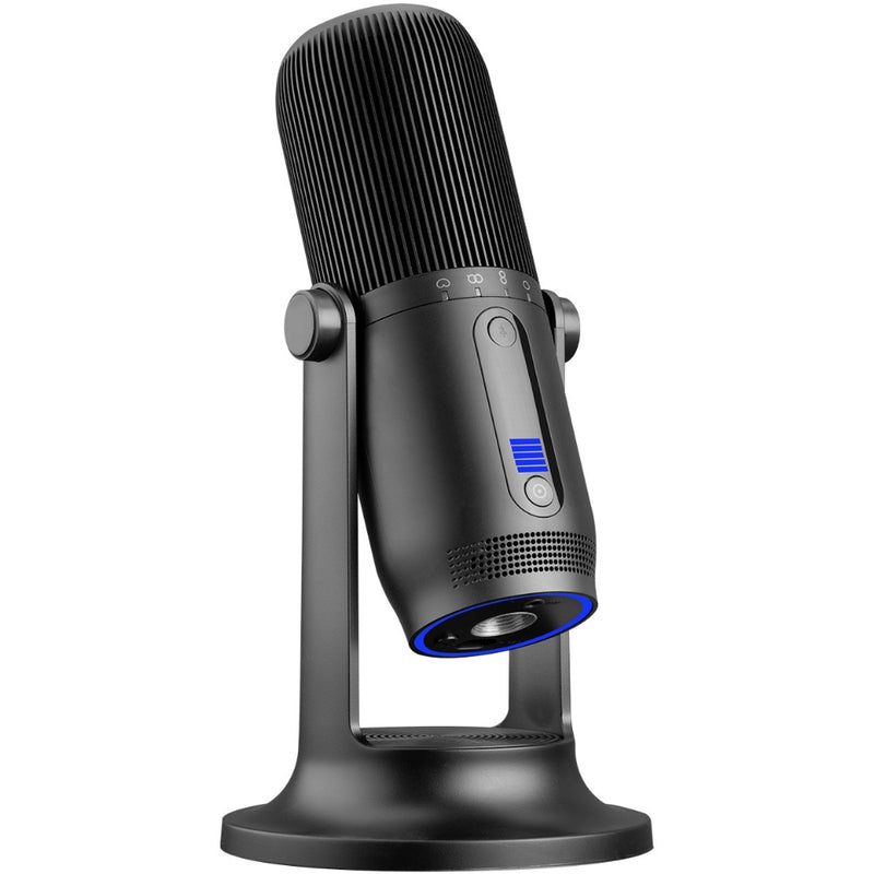 THRONMAX M2 MDRILL ONE JET USB-kondensatormikrofon med LED-lys, sort