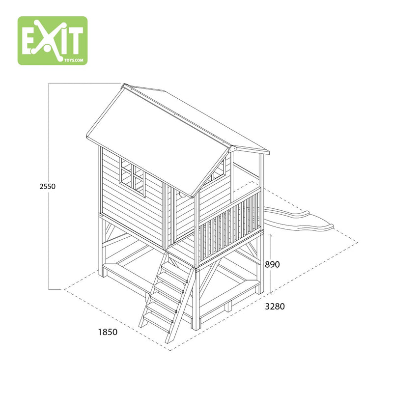 Loft 500 legehus (EXIT)
