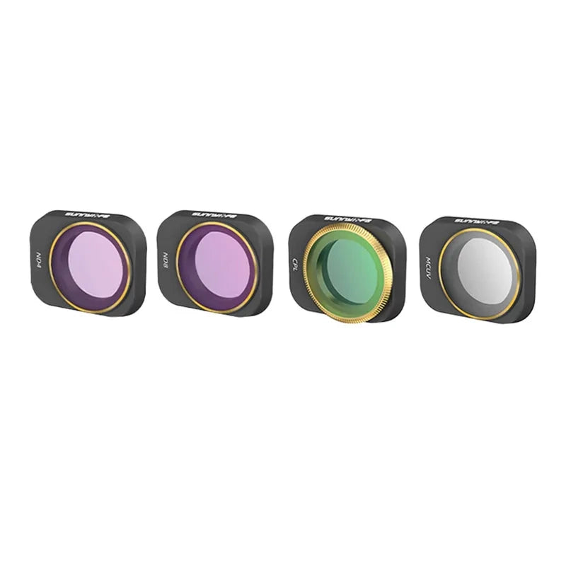 Sunnylife sæt med 4 filtre UV+CPL+ND4+ND8 til DJI Mini 3 Pro (MM3-FI418)
