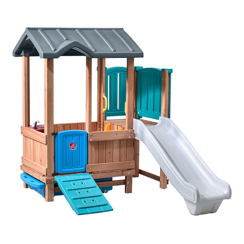 Step2 Woodland Adventure Legehus & Slide