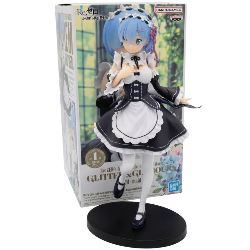 Bandai Re:Zero Starting Life in Another World Glitter & Glamours − Rem Maid Ver. figur