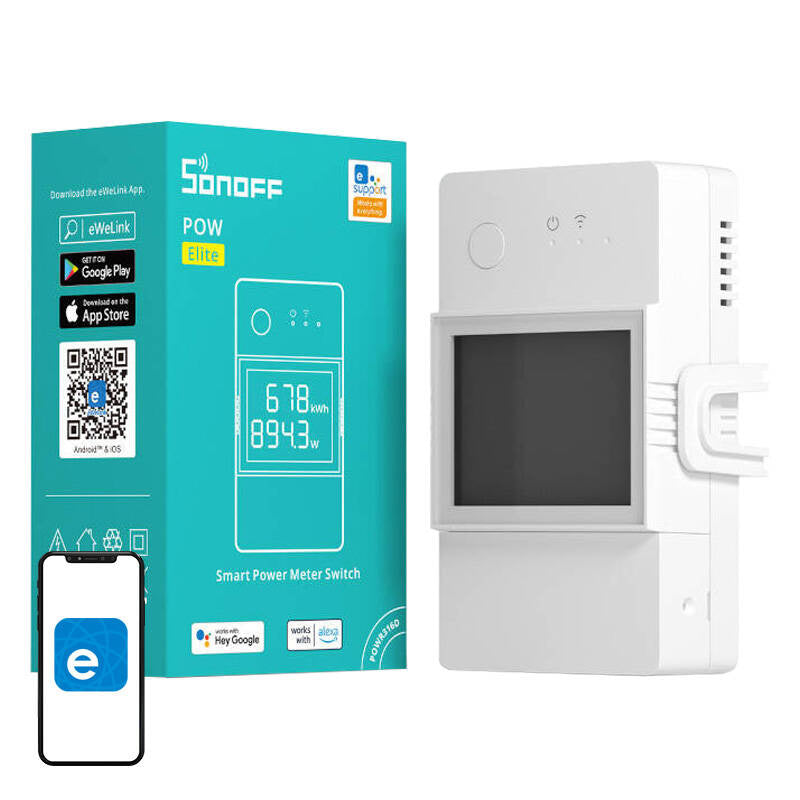 Sonoff POWR316D smart WiFi-kontakt med effektmåler